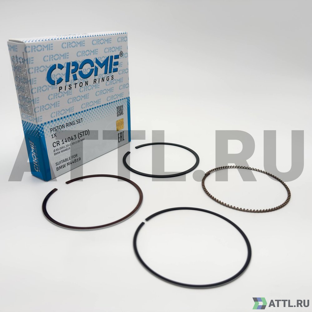 CROME CR 14043 STD Комплект поршневых колец на 1 цил. STD M44B19