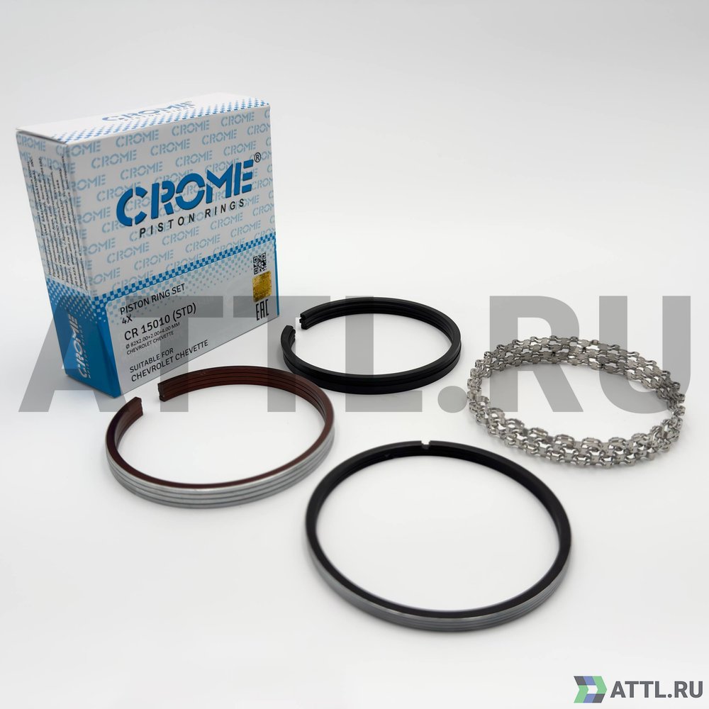 CROME CR 15010 STD Комплект поршневых колец на 4 цил. STD