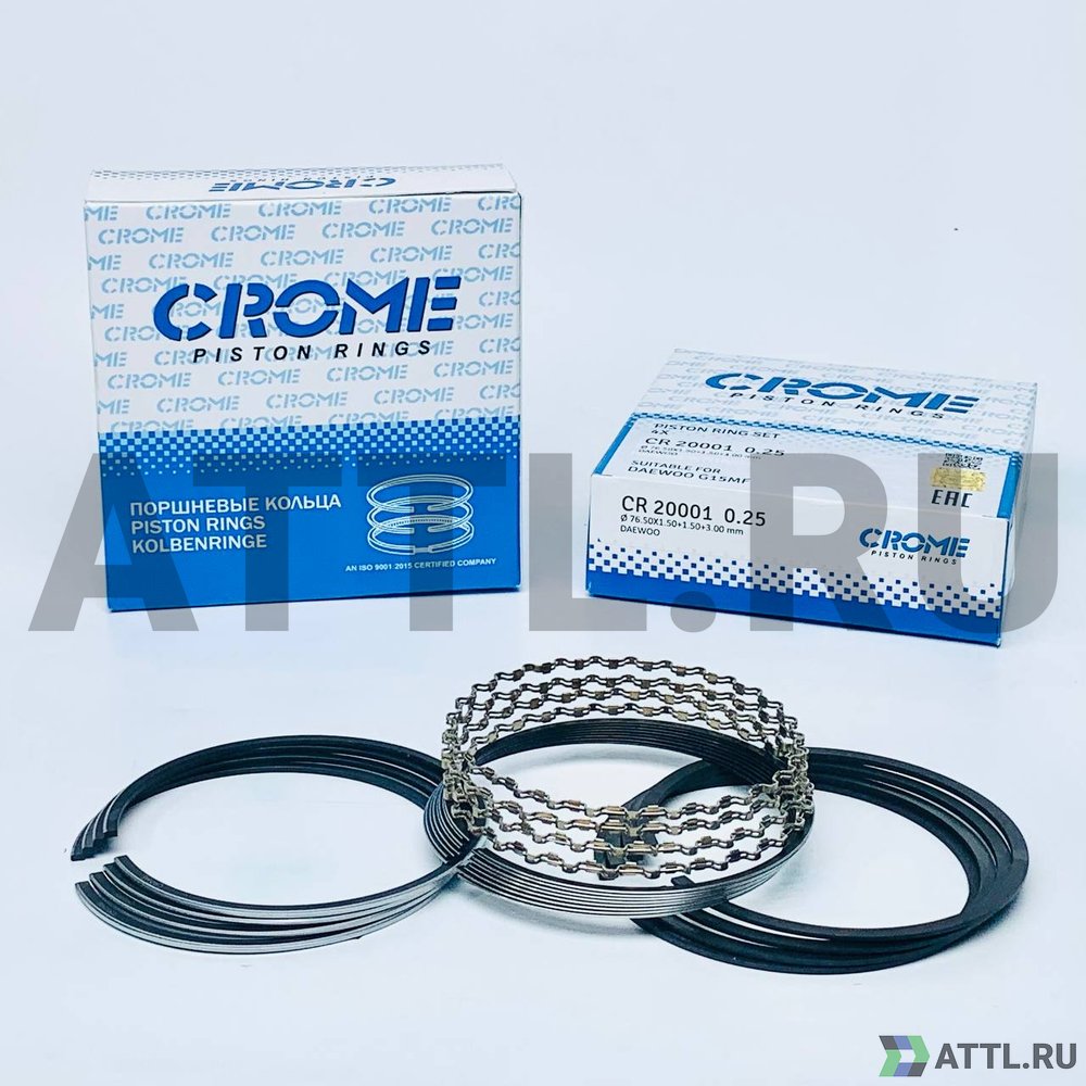 CROME CR20001 025 Комплект поршневых колец на 4 цил. +025 G15MF