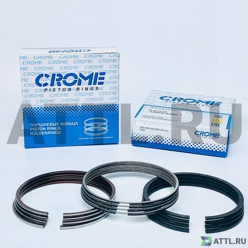 CROME CR 26179 050 Комплект поршневых колец на 4 цил. +050 2.2 DURATORQ