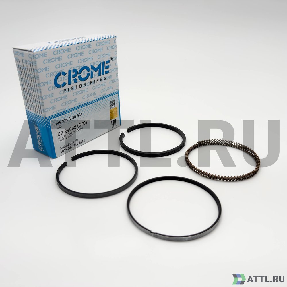 CROME CR 29068 STD Комплект поршневых колец на 4 цил. STD L13A