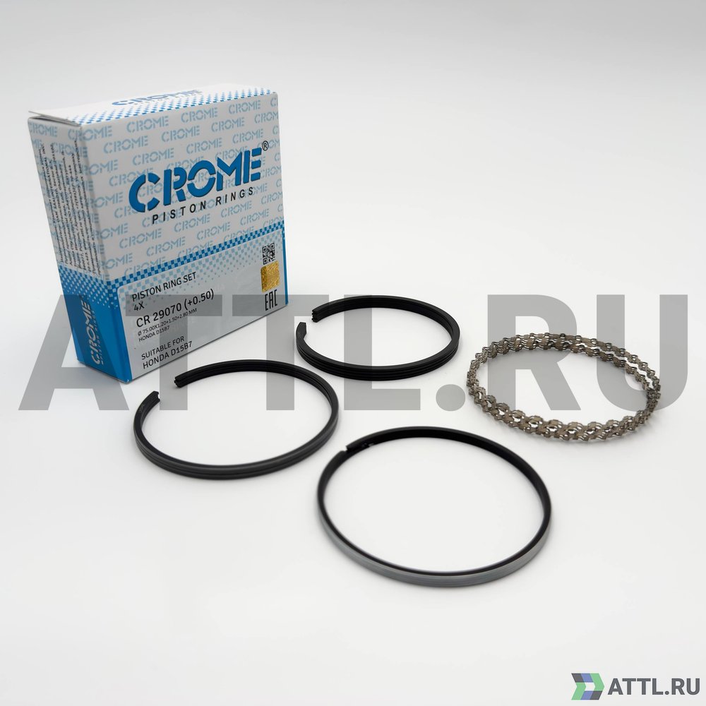 CROME CR 29070 050 Комплект поршневых колец на 4 цил. +050 D15B7