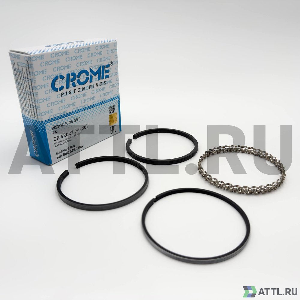 CROME CR 42027 050 Комплект поршневых колец на 4 цил. +050 S6D