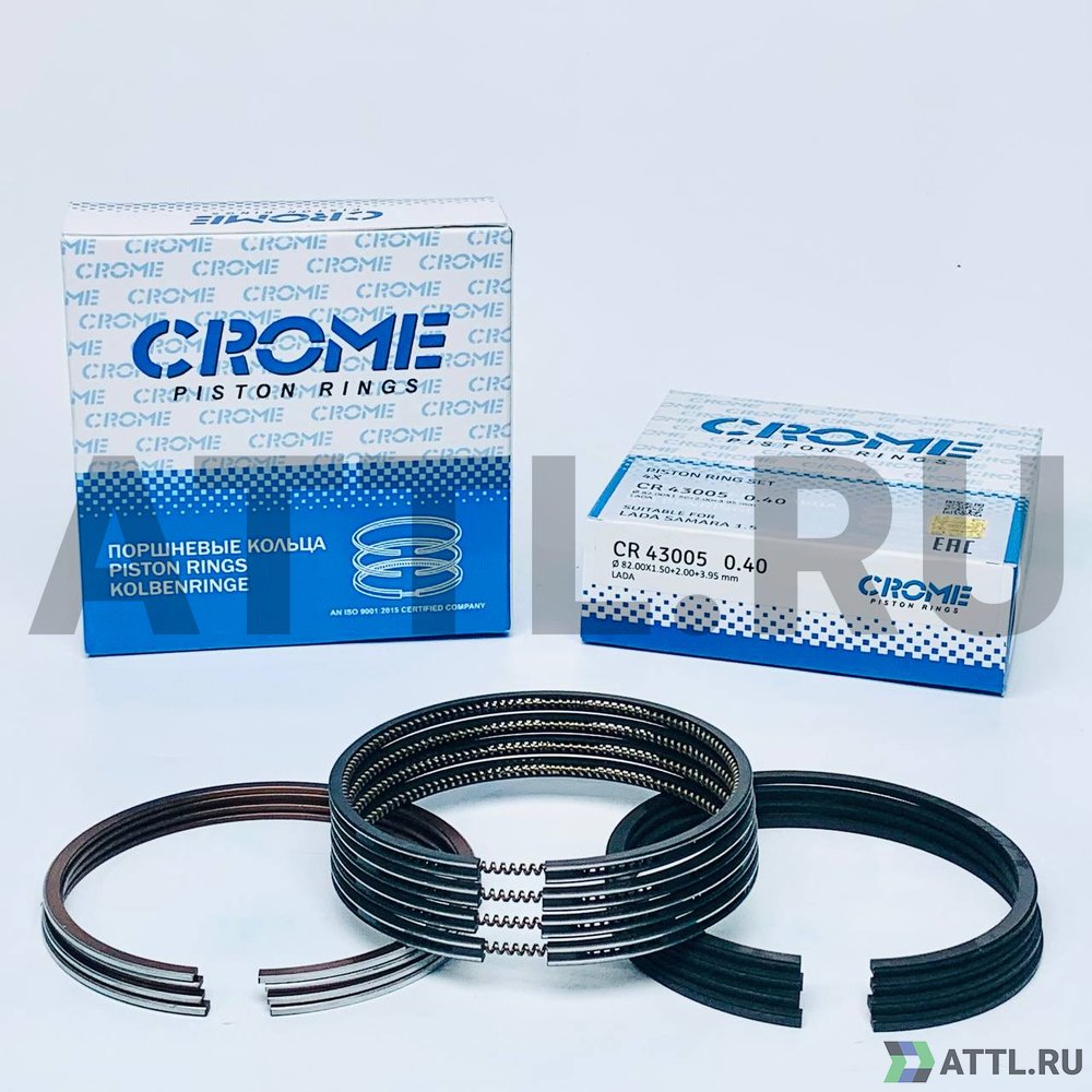 CROME CR43005 040 Комплект поршневых колец на 4 цил.+040 Ø82.4