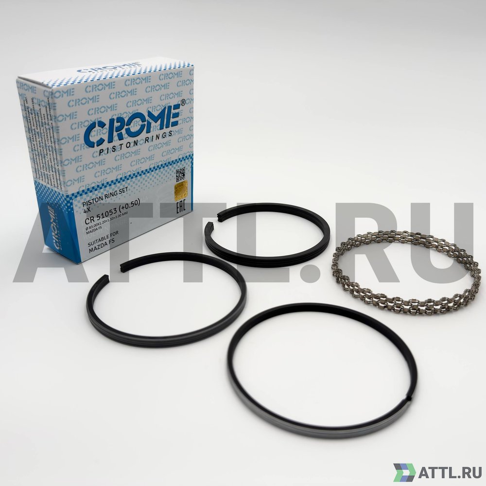 CROME CR 51053 050 Комплект поршневых колец на 4 цил. +050 FS