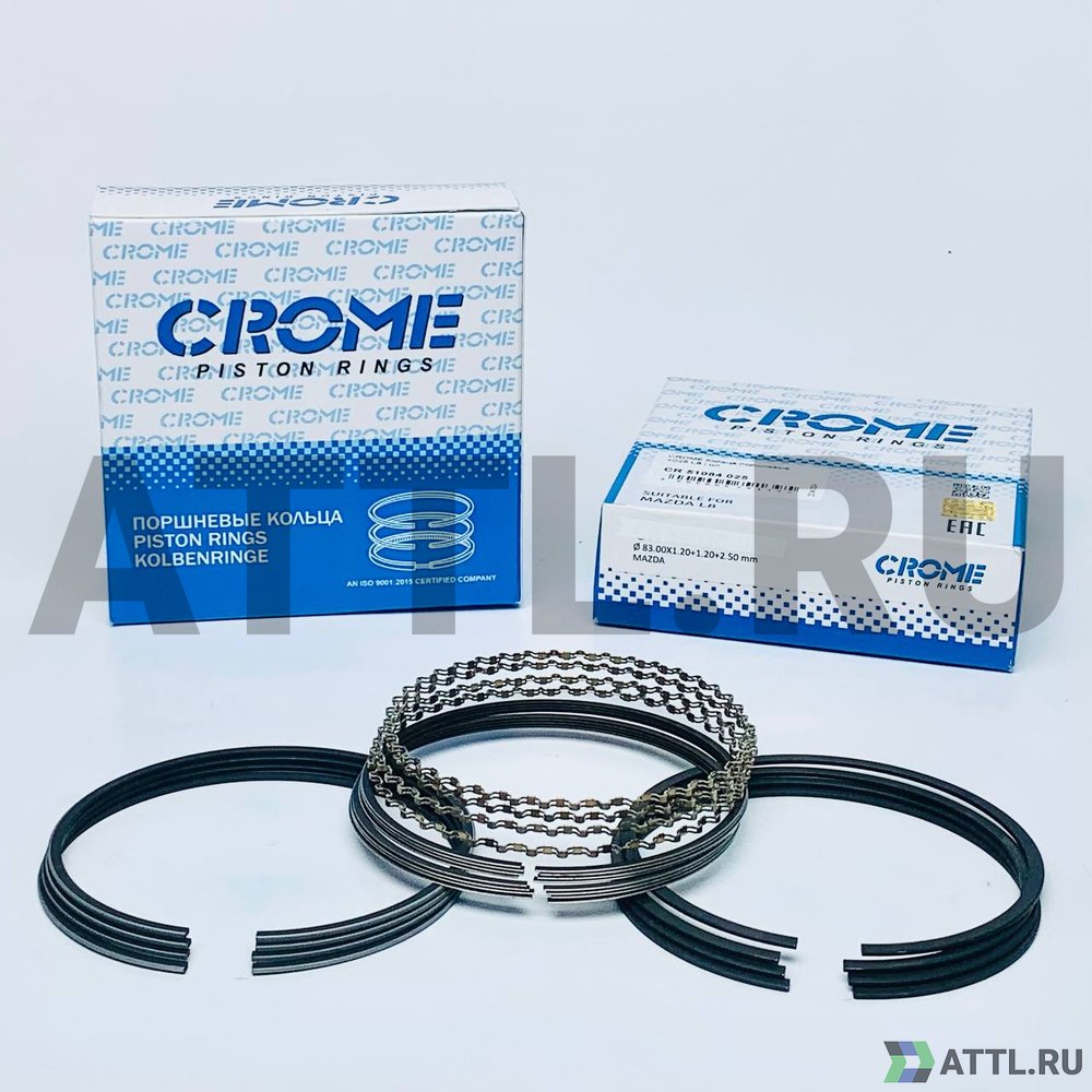 CROME CR 51084 025 Комплект поршневых колец на 4 цил. +025 L8