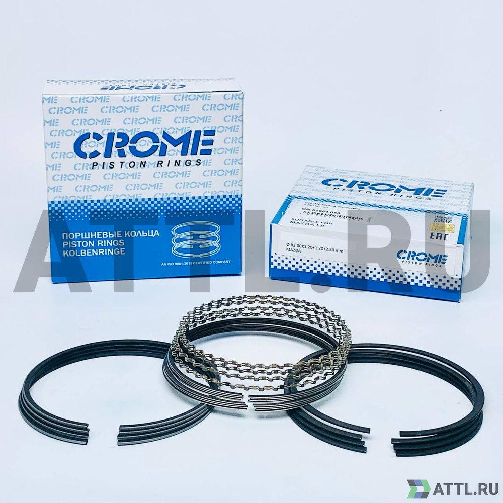 CROME CR 51084 050 Комплект поршневых колец на 4 цил. +050 L8