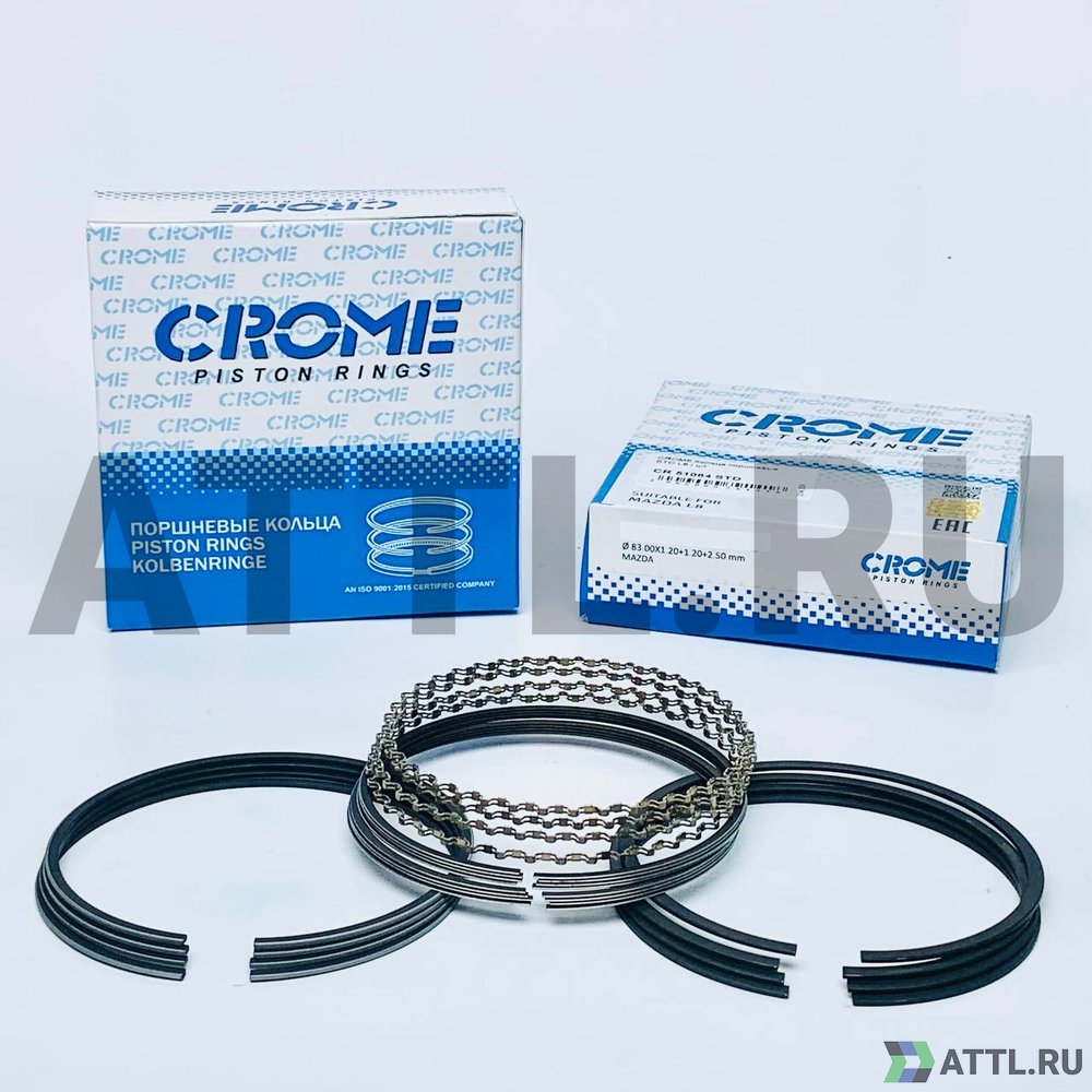 CROME CR 51084 STD Комплект поршневых колец на 4 цил. STD L8