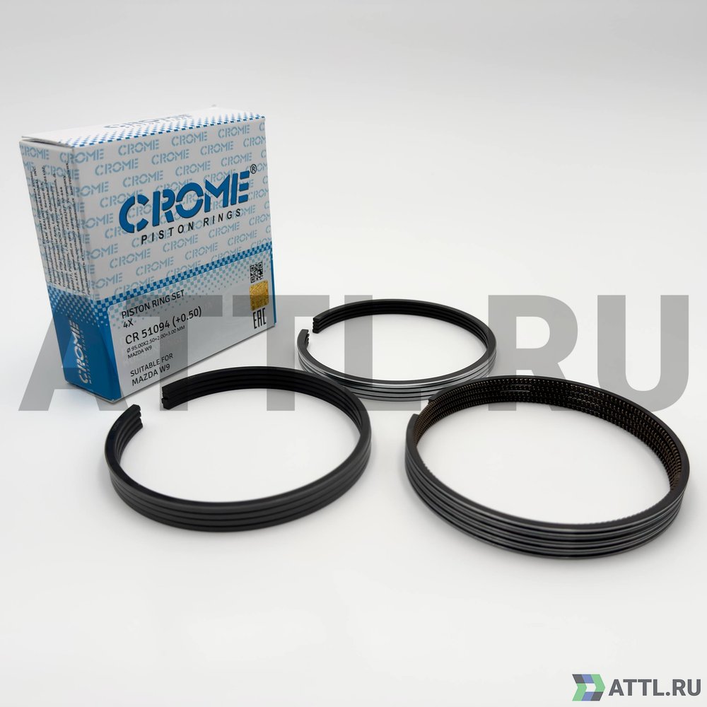CROME CR 51094 050 Комплект поршневых колец на 4 цил. +050 W9