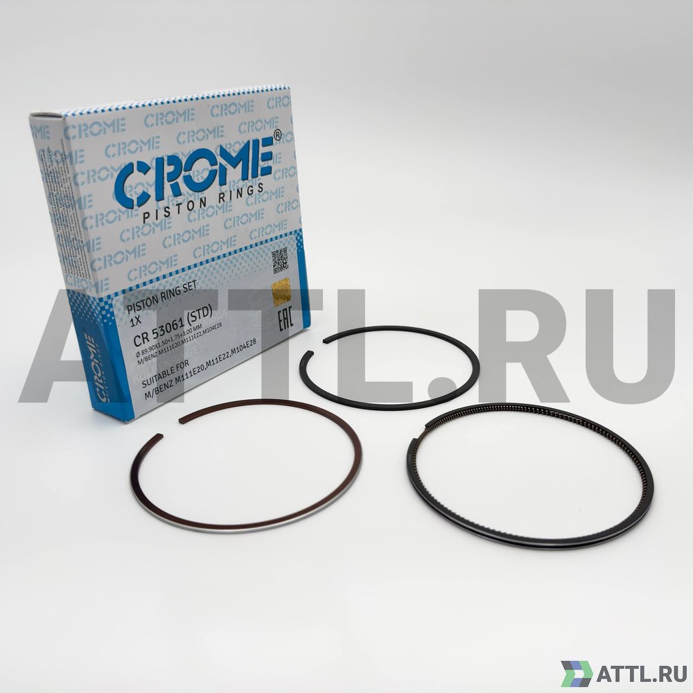 CROME CR 53061 STD Комплект поршневых колец на 1 цил. STD M104.945