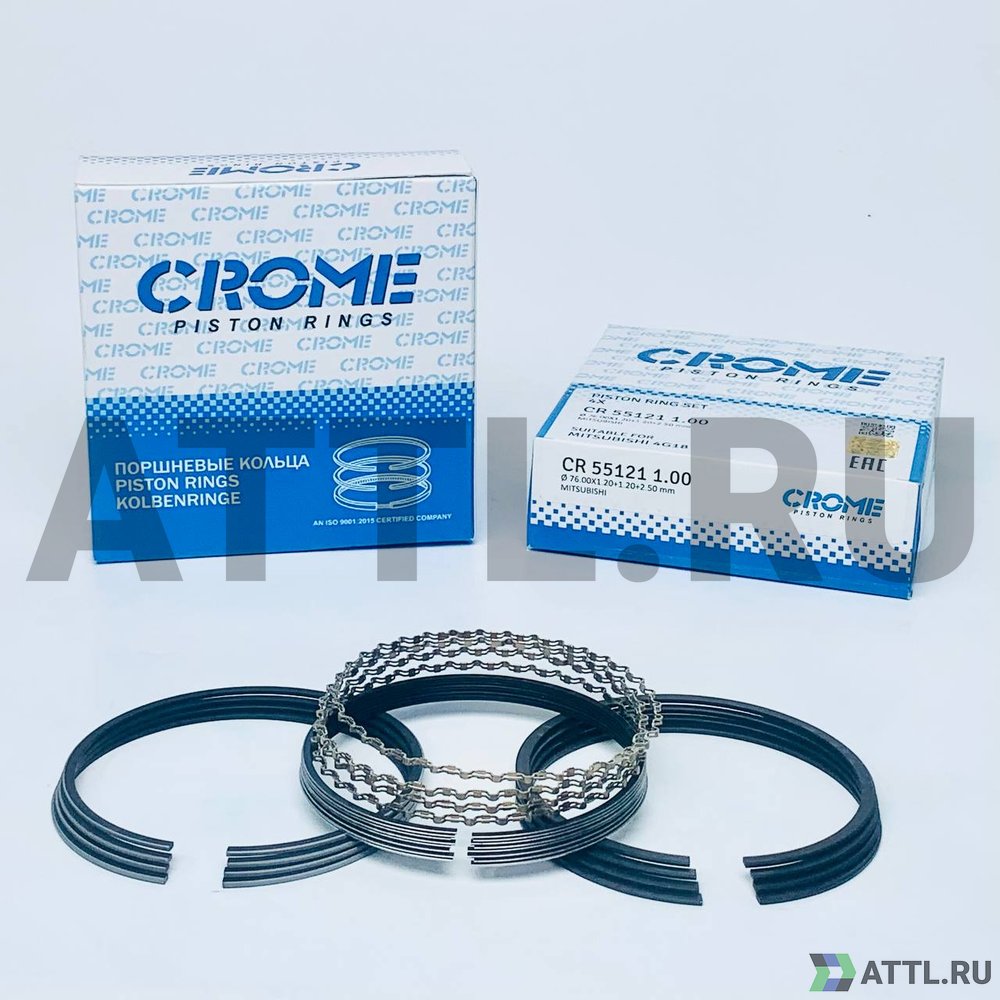 CROME CR55121 100 Кольца поршевые к-кт на 4 цил. +100 4G18
