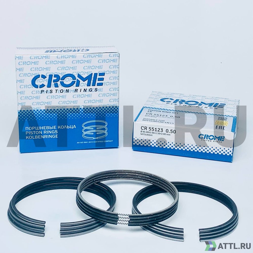 CROME CR 55123 050 Комплект поршневых колец на 4 цил. +050 4N15