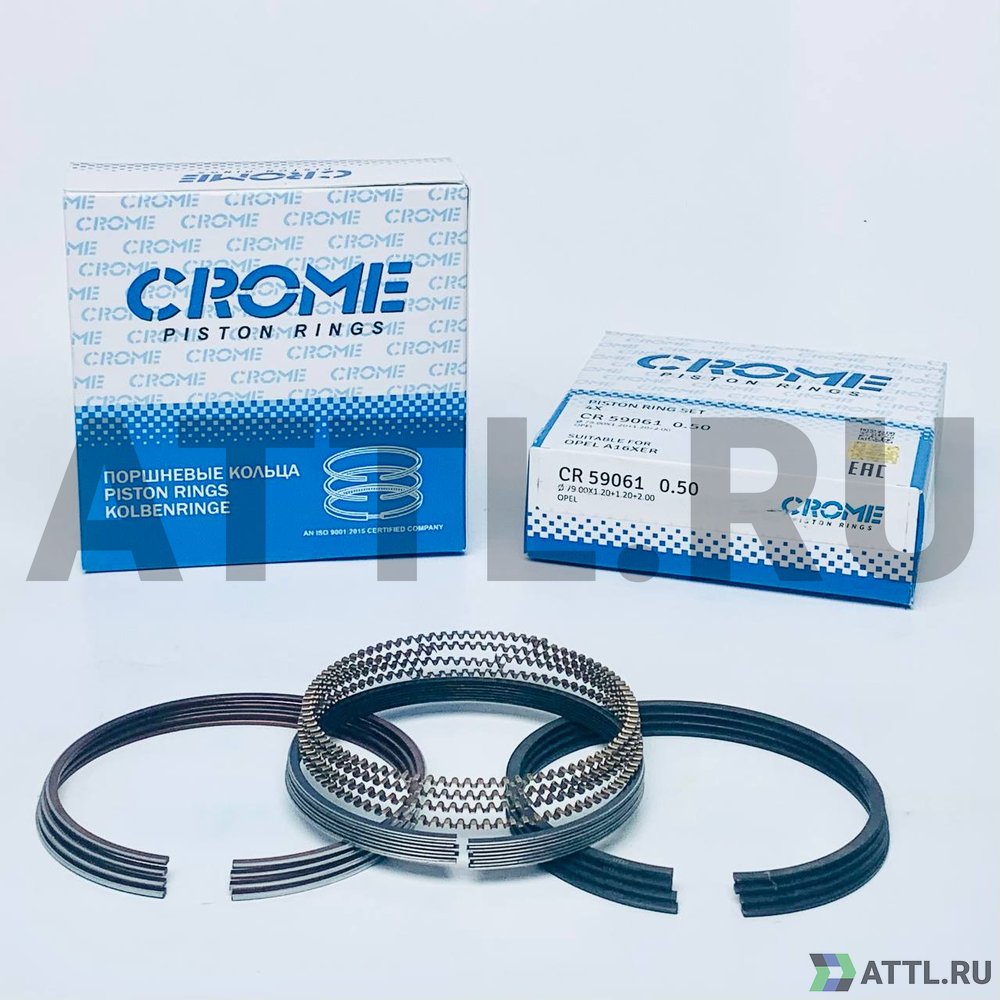 CROME CR59061 050 Комплект поршневых колец на 4 цил. +050 A16XER