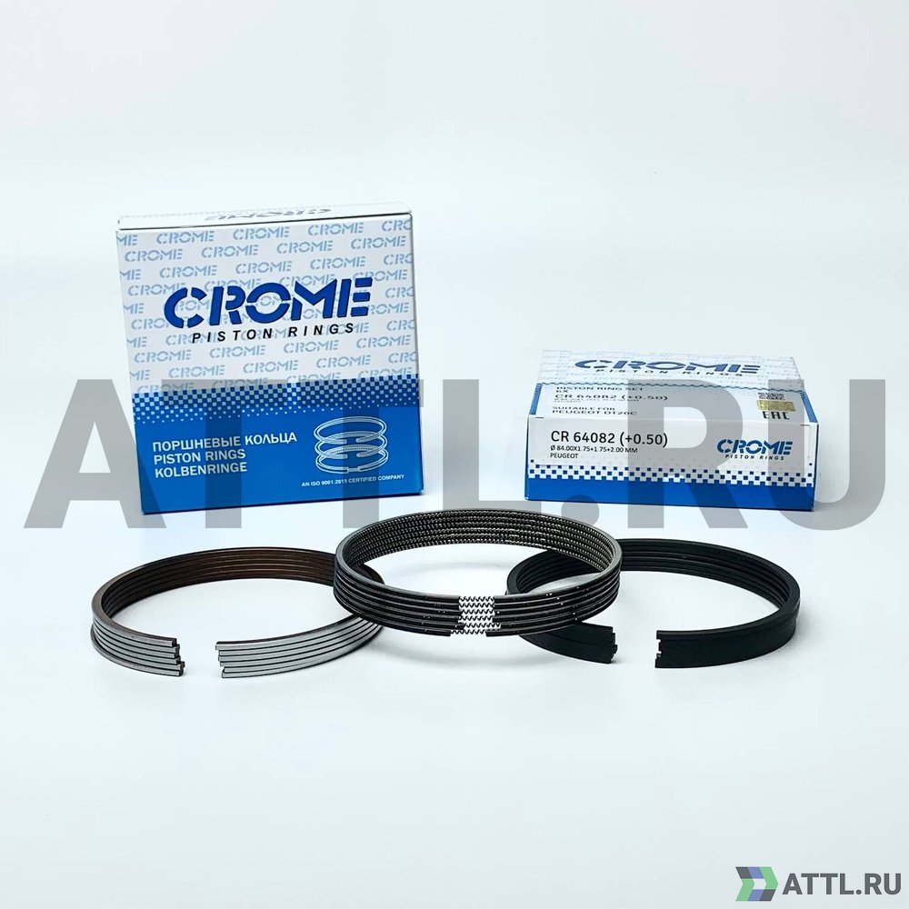 CROME CR 64082 050 Комплект поршневых колец на 6 цил. +050 DT20C, 306DT