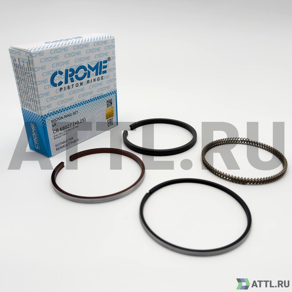 CROME CR 68027 025 Комплект поршневых колец на 4 цил. +025 F4R-II