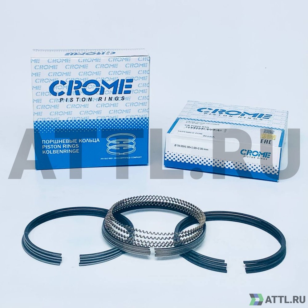 CROME CR 71022 STD Комплект поршневых колец на 4 цил. STD M16A