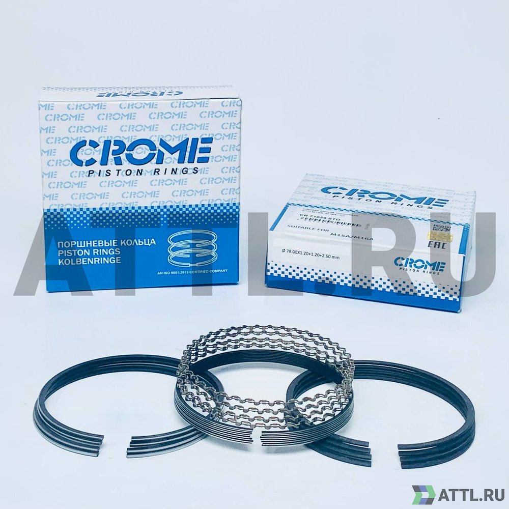 CROME CR 71029 STD Комплект поршневых колец на 4 цил. STD M15A, M16A