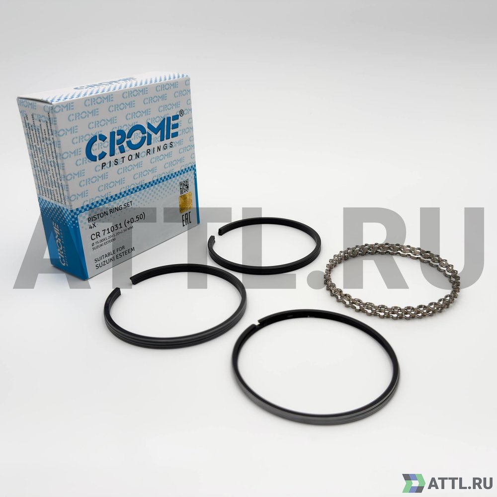 CROME CR 71031 050 Комплект поршневых колец на 4 цил. +050 G16