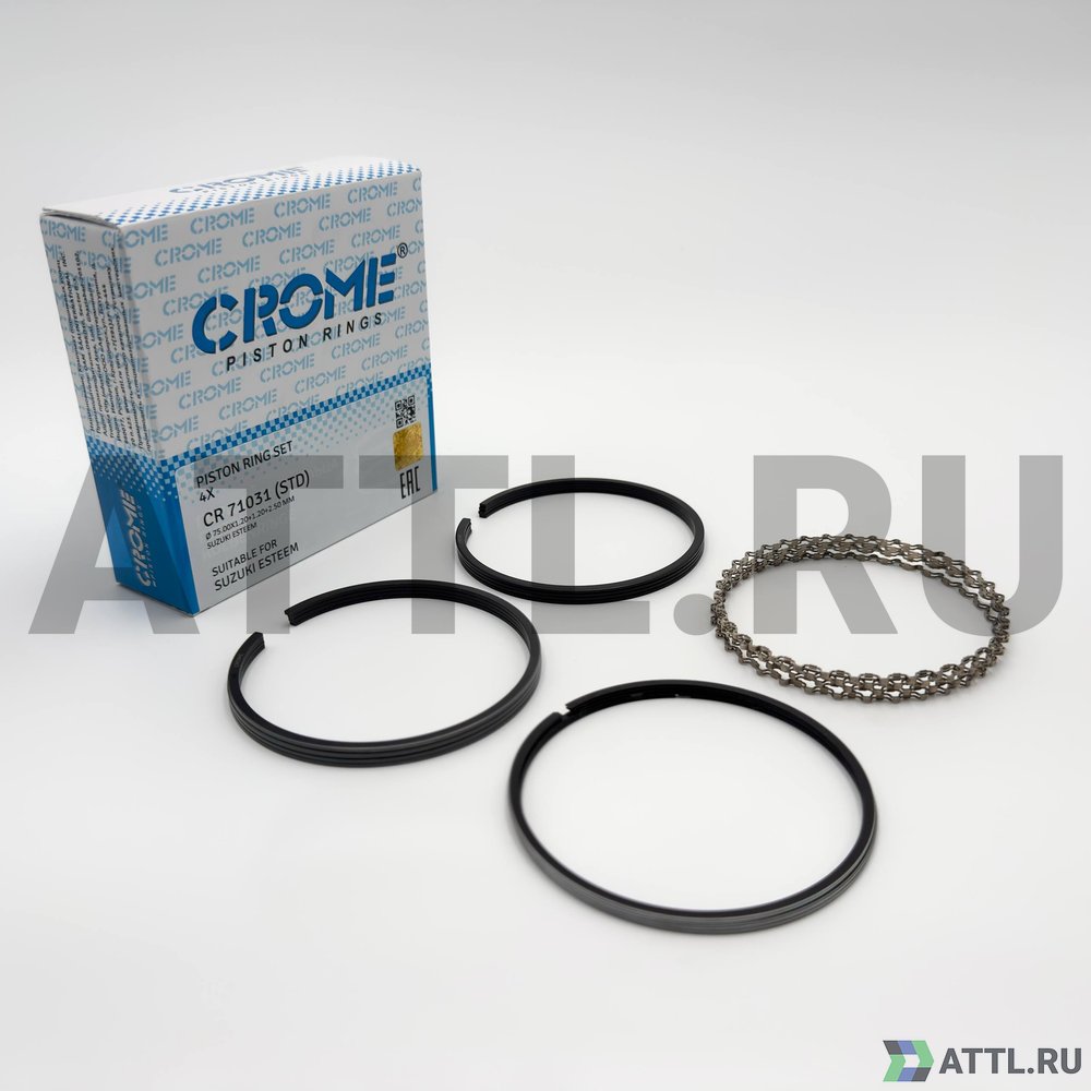 CROME CR 71031 STD Комплект поршневых колец на 4 цил. STD G16
