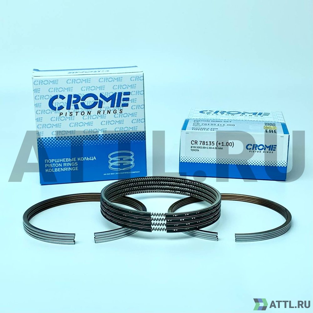 CROME CR 78135 100 Комплект поршневых колец на 4 цил. +100 5L