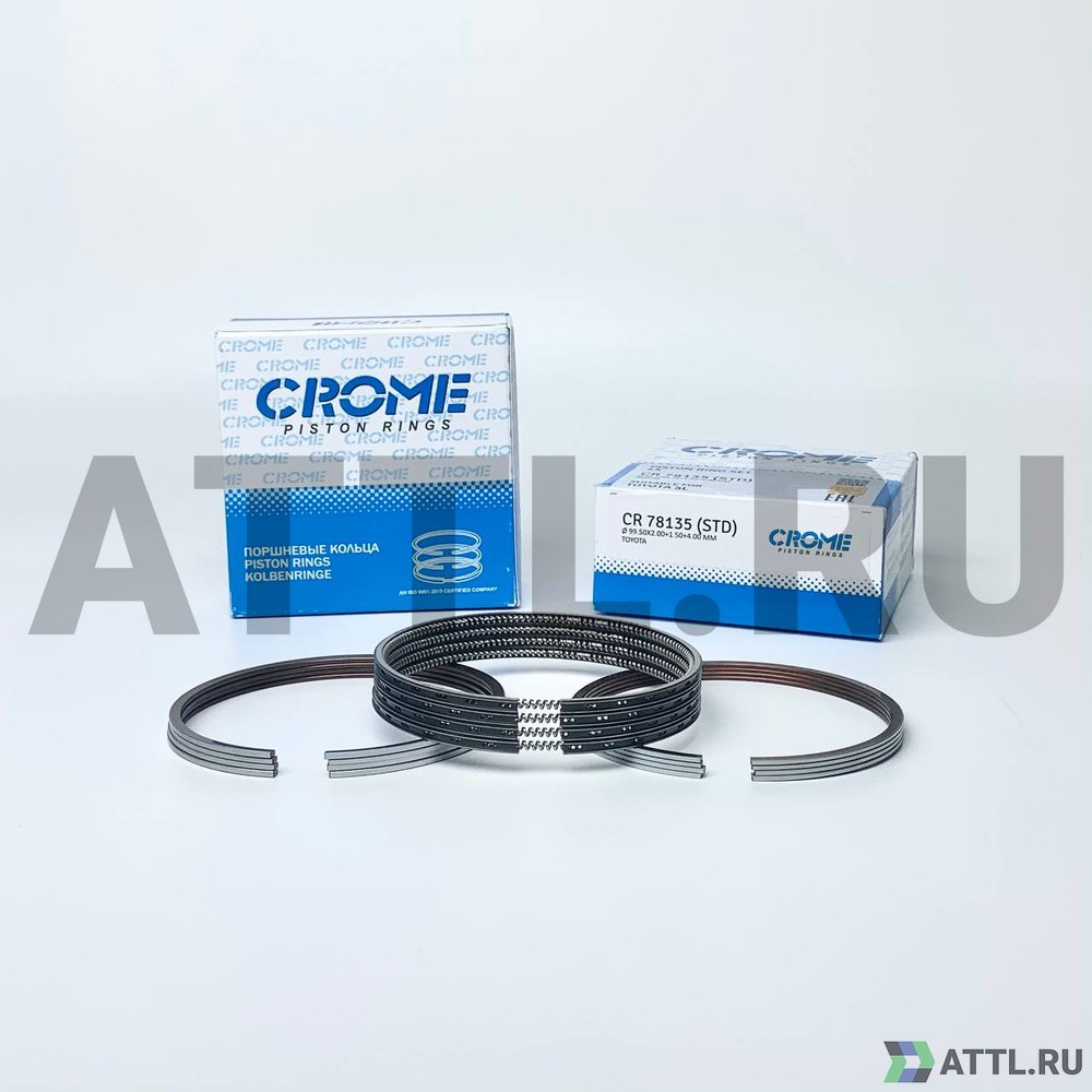 CROME CR 78135 STD Комплект поршневых колец на 4 цил. STD 5L
