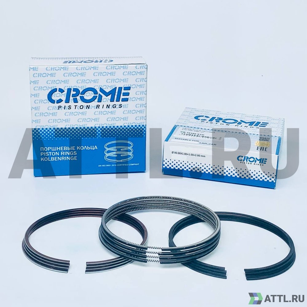 CROME CR78160 STD Комплект поршневых колец на 4 цил. STD 1AR, 2AR