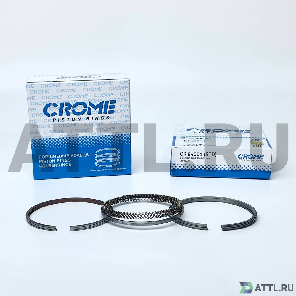 CROME CR 94001 STD Комплект поршневых колец на 4 цил. STD JL473ZQ9