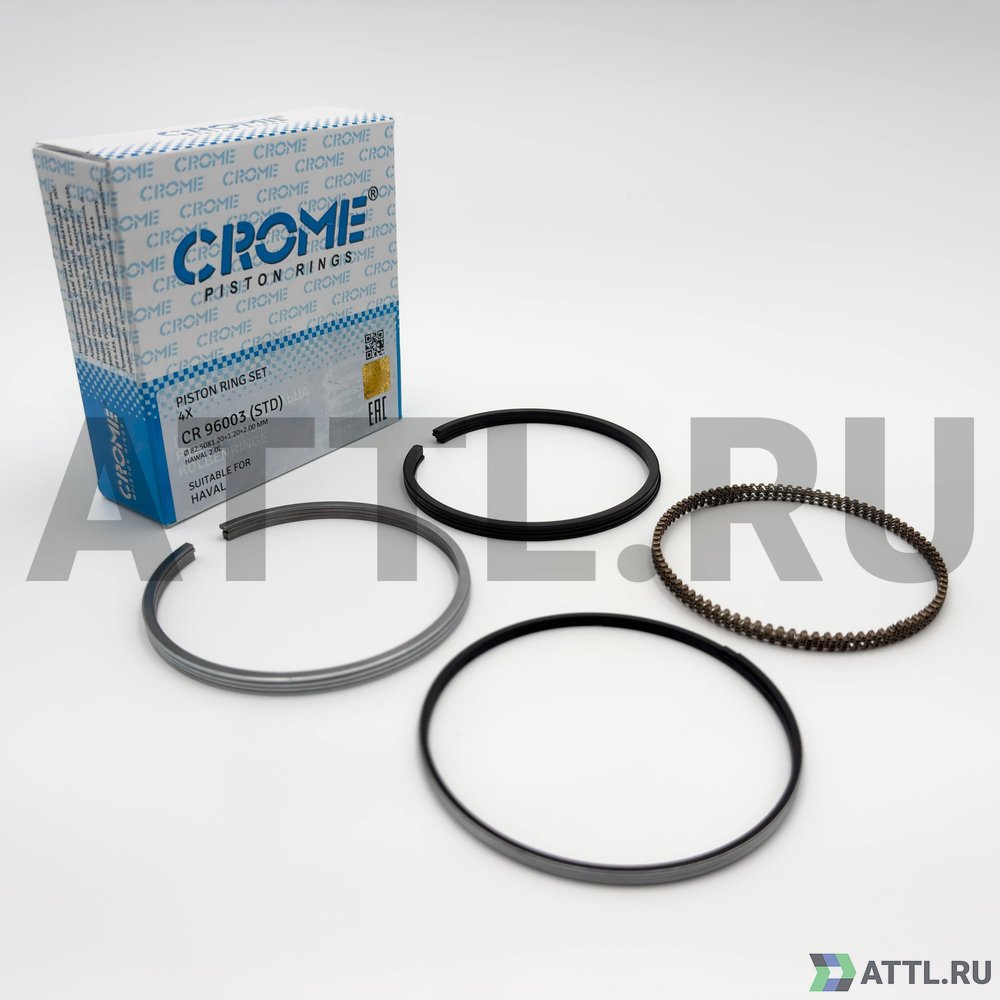 CROME CR 96003 STD Комплект поршневых колец на 4 цил. STD