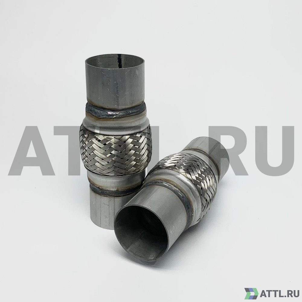FLEX-T 63.5x102x203 Гофра глушителя трехслойная с патрубком 63.5*102*203
