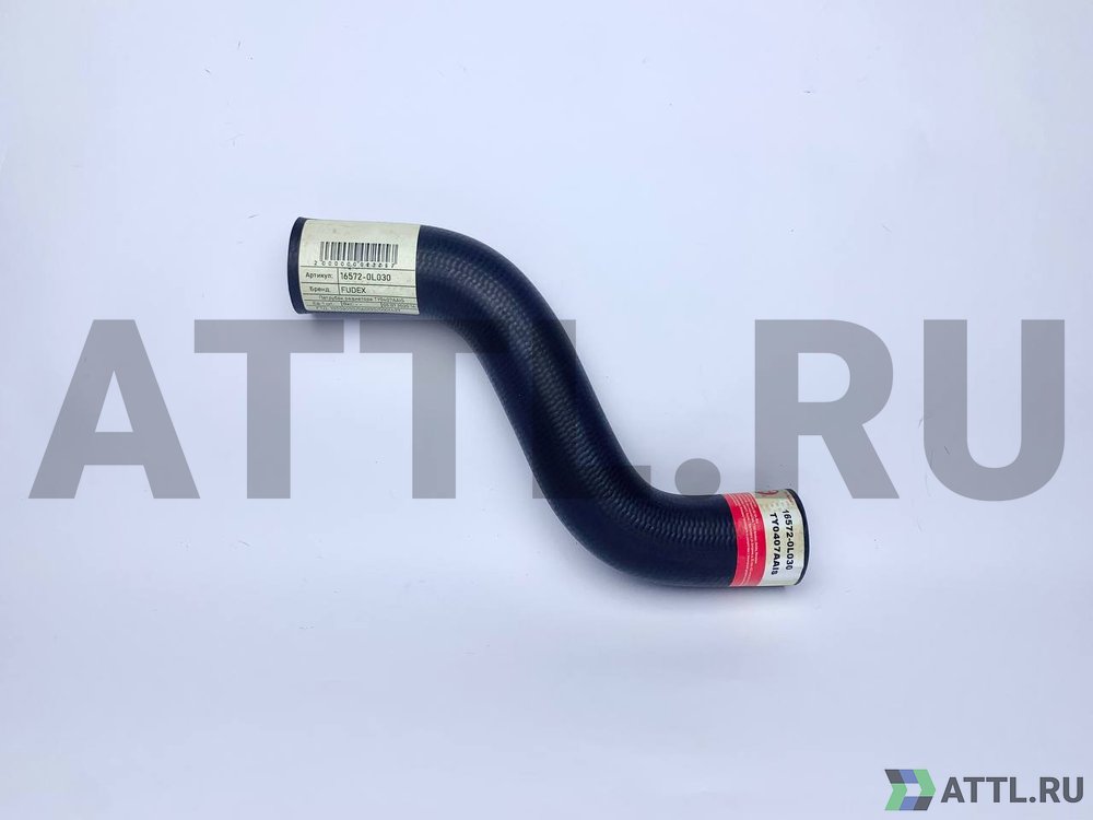 FUDEX 16572-0L030 Патрубок радиатора TY0407AAIS