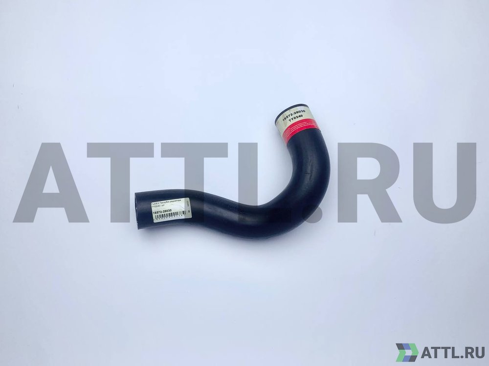 FUDEX 16572-28030 Патрубок радиатора TY0240