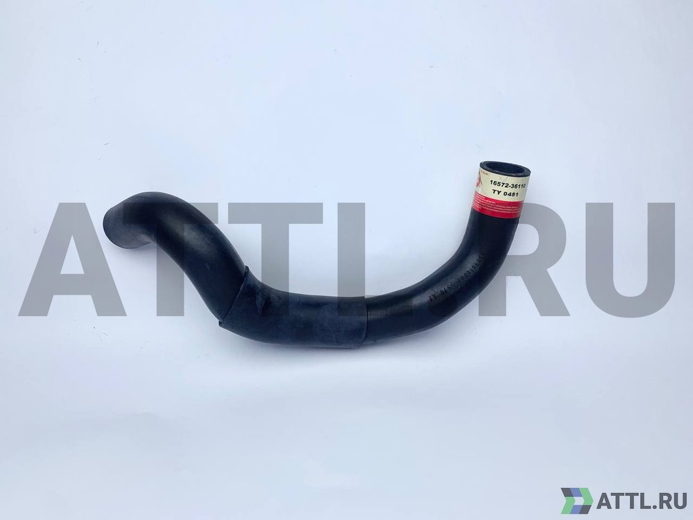 FUDEX 16572-36110 Патрубок радиатора TY0451