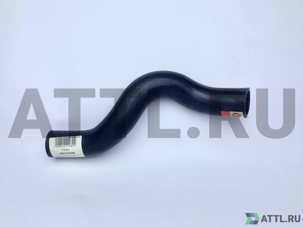 FUDEX 16572-51030 Патрубок радиатора TY0445