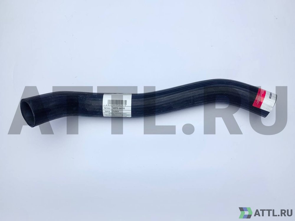 FUDEX 16572-66030 Патрубок радиатора TY0343