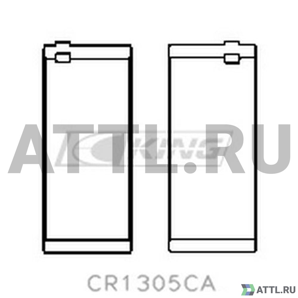 KING CR1305CA Вкладыши шатунные STD