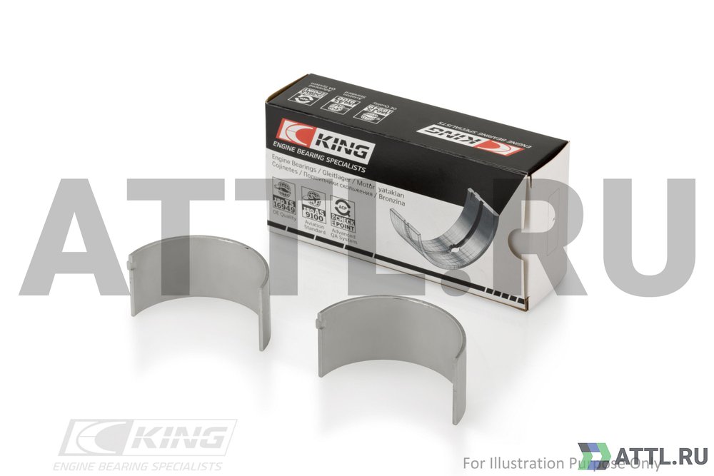 KING CR1657SV0.25 Вкладыши шатунные +0.25