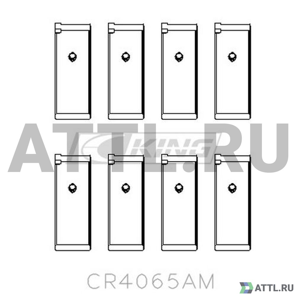 KING CR4065AM Вкладыши шатунные STD