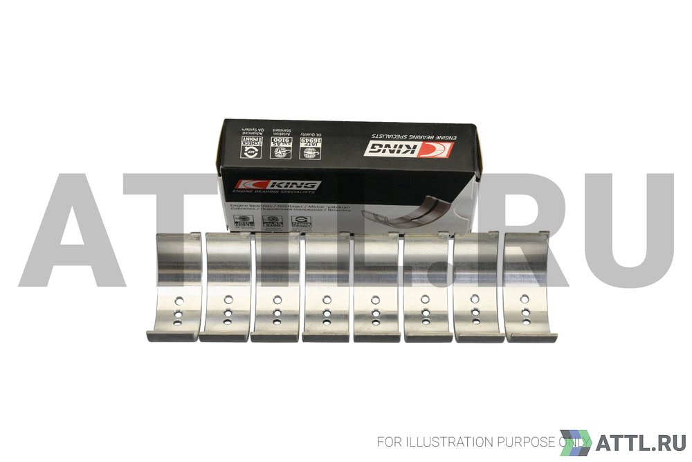 KING CR4099AM010 Вкладыши шатунные +0.25