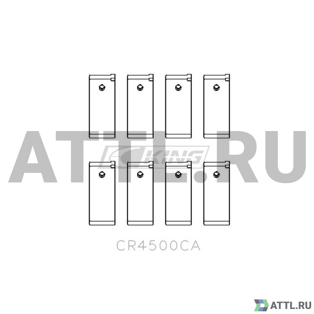 KING CR4500CA Вкладыши шатунные STD