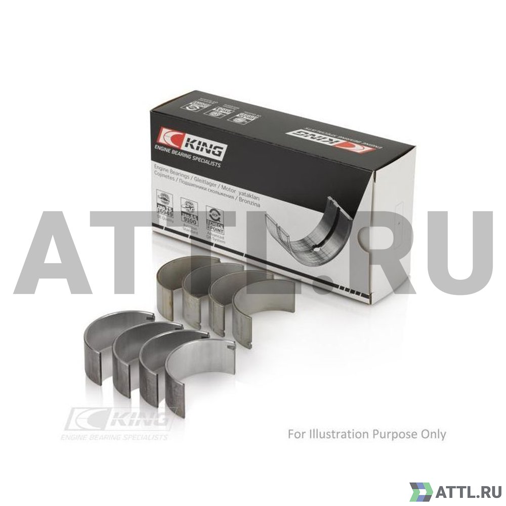 KING CR4500CA0.75 Вкладыши шатунные +0.75