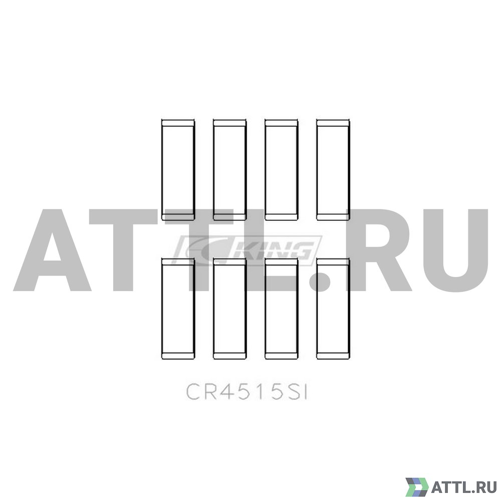 KING CR4515SI Вкладыши шатунные STD
