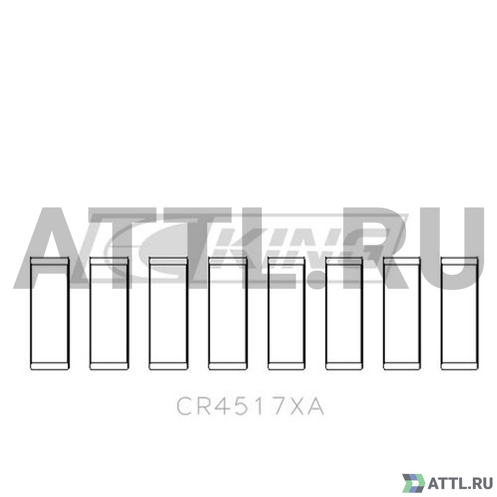 KING CR4517XA Вкладыши шатунные STD