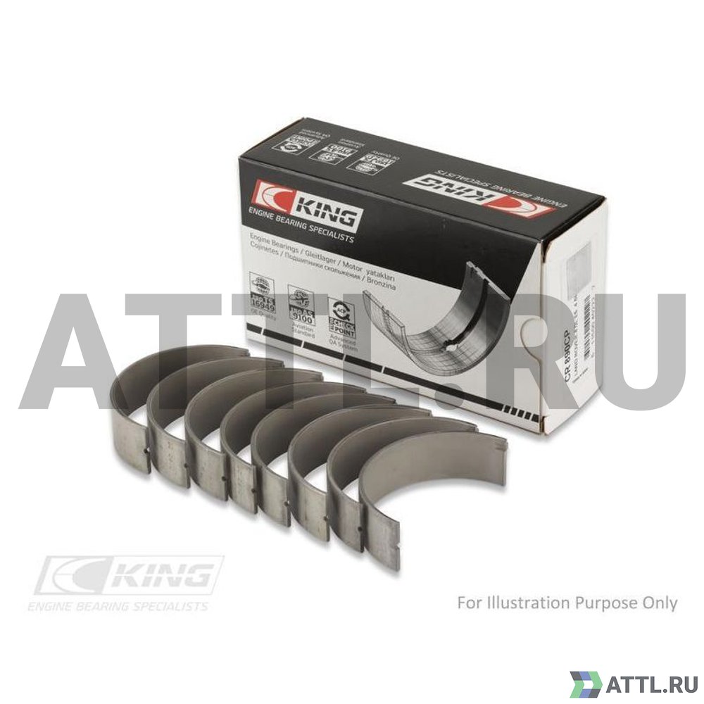 KING CR4611SV0.5 Вкладыши шатунные +0.50