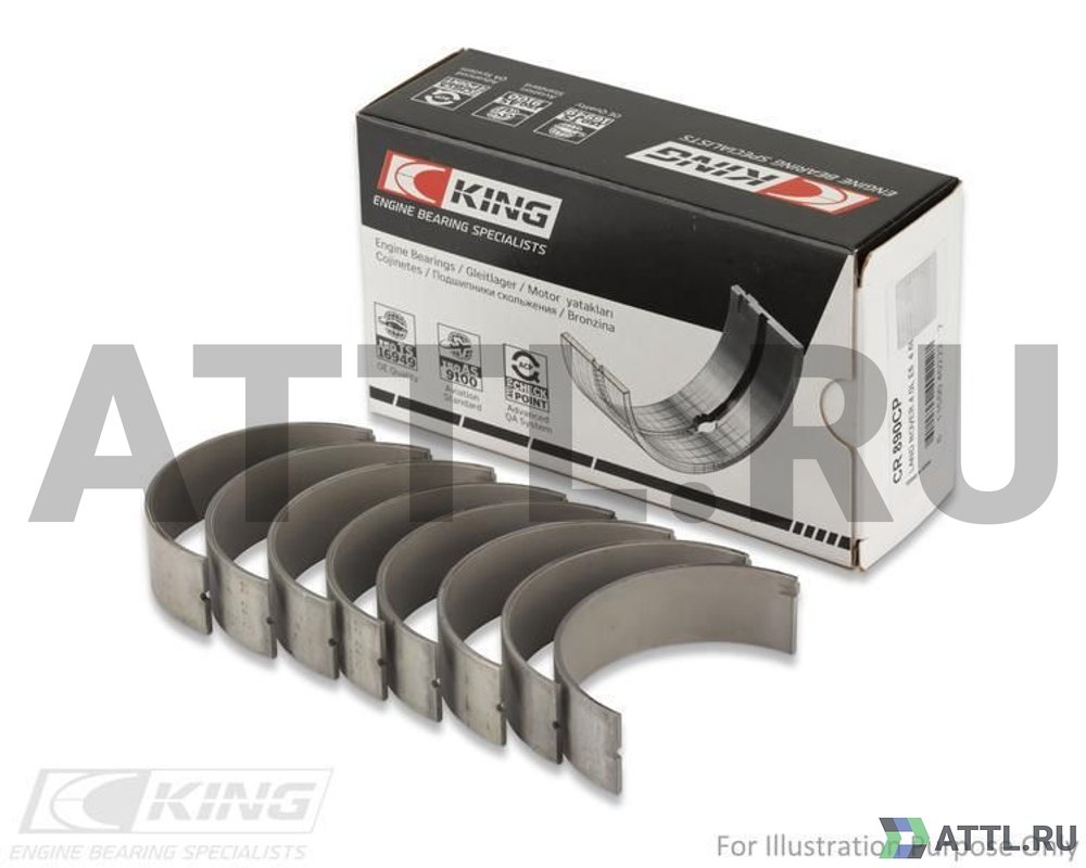KING CR4700SV0.5 Вкладыши шатунные +0.50
