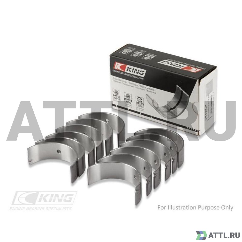 KING CR6641AM0.25 Вкладыши шатунные +0.25
