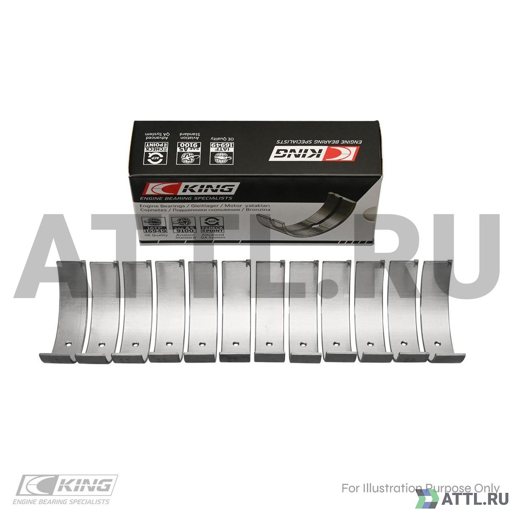 KING CR6675AM Вкладыши шатунные STD