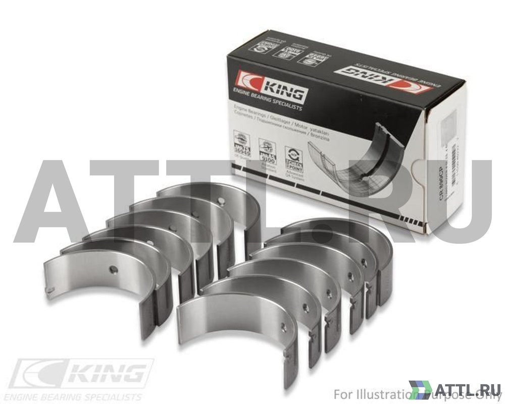 KING CR6825SI Вкладыши шатунные STD