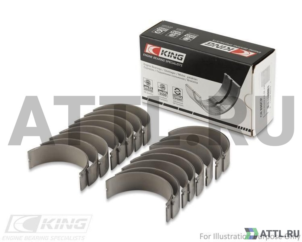 KING CR8051CP0.75 Вкладыши шатунные +0.75