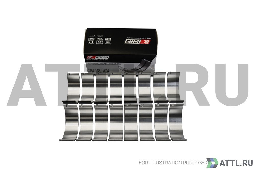 KING CR807SI020 Вкладыши шатунные
