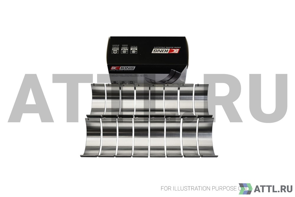 KING CR865SI020 Вкладыши шатунные